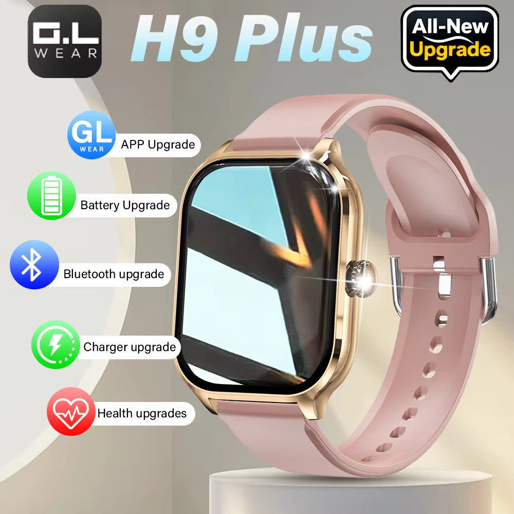 2025 New Smart Watch Bluetooth Talk Full Touch Screen Heart Rate Monitor Sports Fitness Smart Watch Men Women Gift