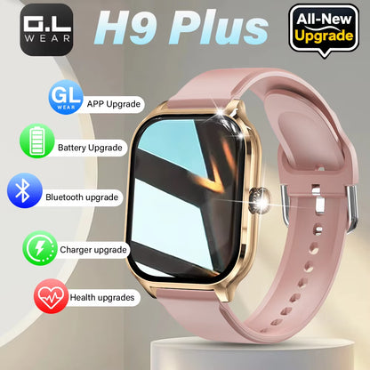 2025 New Smart Watch Bluetooth Talk Full Touch Screen Heart Rate Monitor Sports Fitness Smart Watch Men Women Gift