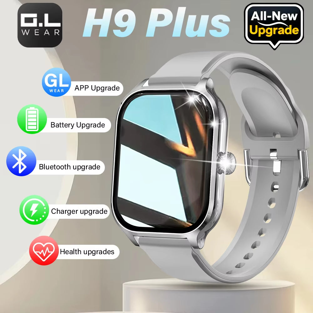 2025 New Smart Watch Bluetooth Talk Full Touch Screen Heart Rate Monitor Sports Fitness Smart Watch Men Women Gift